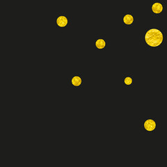 Modern Border. Splatter Particles. December