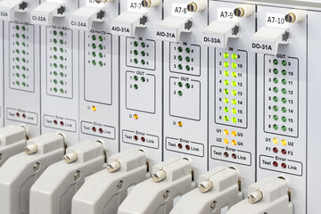 Internet communication equipment, internet communications concept background