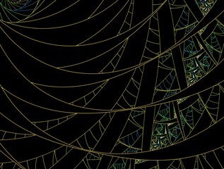 Imaginatory fractal abstract background Image