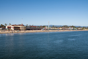 Obraz premium The Boardwalk in Santa Cruz