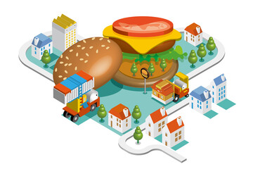 美しい街並みと美味しい暮らし。人々が明るく楽しく暮らせる街づくり。