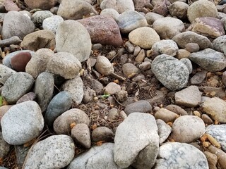 stones on the beach