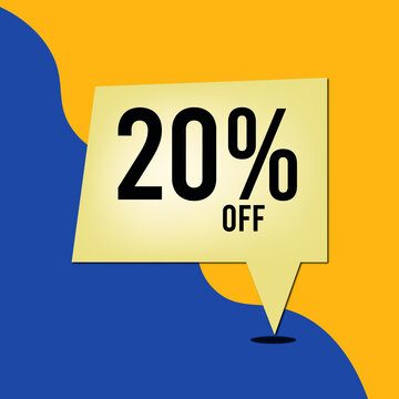 20% off discount promotion