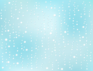 水滴や泡をイメージした背景に使えるイラスト