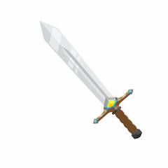 sword vector element concept design web