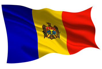 モルドバ　 国　旗　アイコン