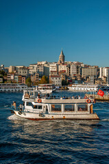 Tour boats in istanbul