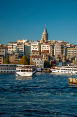 Tour boats in istanbul