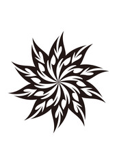 トライバル フラワー