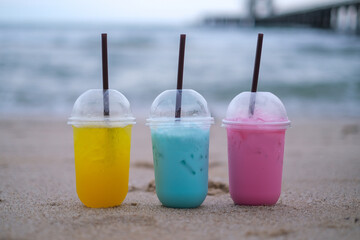 Milk shackes,sweet and many colors.