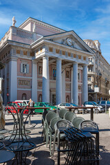Palazzo della Borsa Vecchia or Old Stock Exchange building in Trieste, Italy