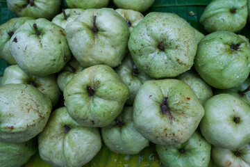 green apples background