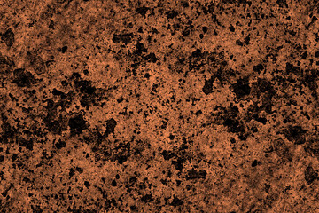 Rustic textured dark brown color old concrete wall surface for background