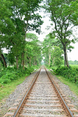 Obraz premium Bangladesh Rail Line