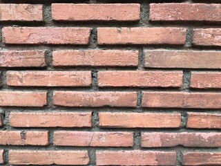 red brick wall