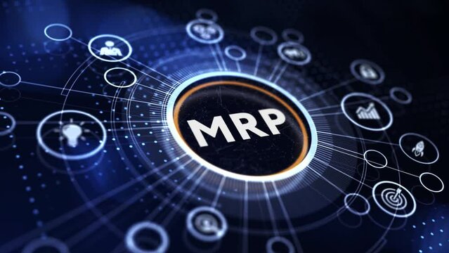 MRP Material Requirement planning Manufacturing Industry Business Process automation.