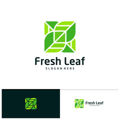 Leaf logo vector template, Creative Leaf logo design concepts