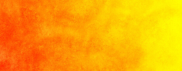 Abstract Amazing Textured Cement Concrete Orange Banner Background