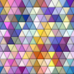 Geometric abstract pattern triangles style. Abstract square texture