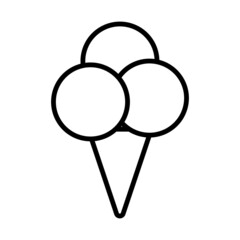 Icon Of Ice-cream Cone
