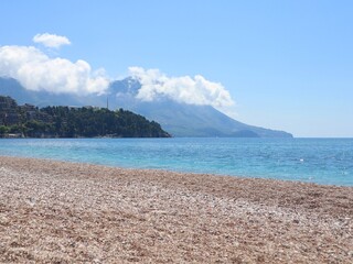 Piękny krajobraz wybrzeża Czarnogóry
