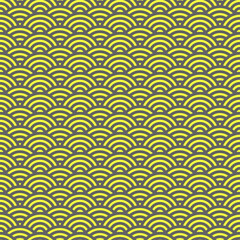 Seamless Pattern: Yellow pattern textile decoration background wallpaper