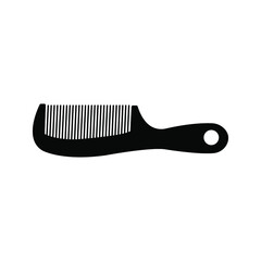 comb icon vector. Comb illustration for web, mobile apps color editable