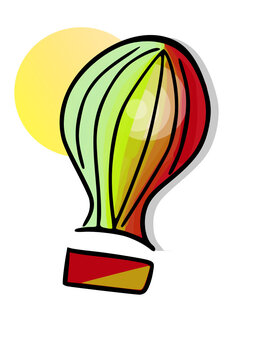 Logo montgolfière