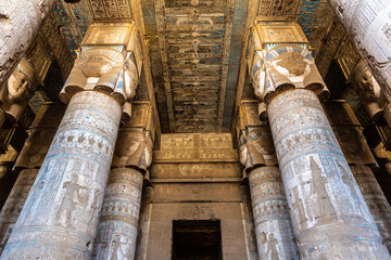 Dendera temple in Luxor, Egypt