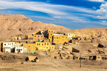 Village of Kurna in Luxor, Egypt