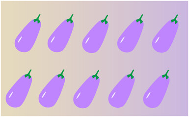 illustration of an background with a vegetable
