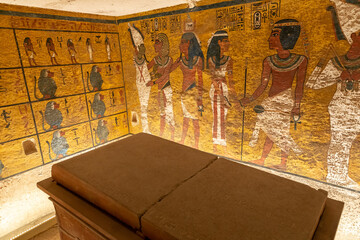 Tomb of Tutankhamun, Luxor, Egypt - obrazy, fototapety, plakaty