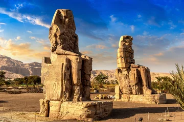 Foto op Plexiglas Colossi of Memnon in Luxor © Sergii Figurnyi