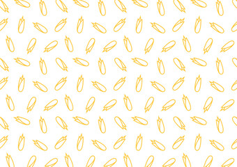 Rice pattern wallpaper. rice vector. free space for text. paddy pattern.