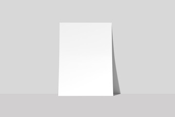Naklejka premium Blank A4 Flayer Mockup 