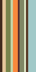 Different pale pastel retro vintage colors stripes simple drawing seamless pattern 