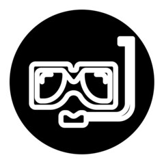 mask swimming icon