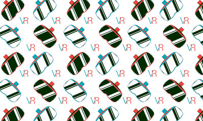 Virtual reality background. Design for web page or print