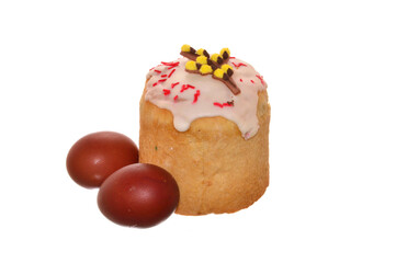 easter isolated on white background