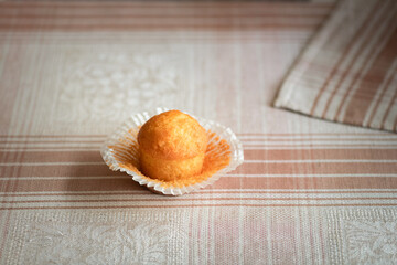 Delicious freshly baked homemade cake.