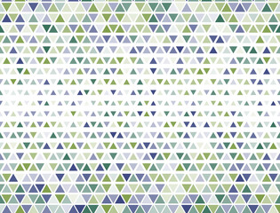 Futuristic triangles halftone background. Triangular fade elements cover backdrop. Random