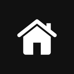 House icon on grey background