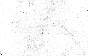 Grunge Black And White Urban. Dark Messy Dust Overlay Distress Background. Easy To Create Abstract Dotted, Scratched, Vintage Effect With Noise And Grain
