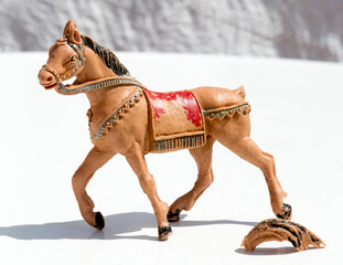 caballo vaquero de plastico.
juguete vintage
