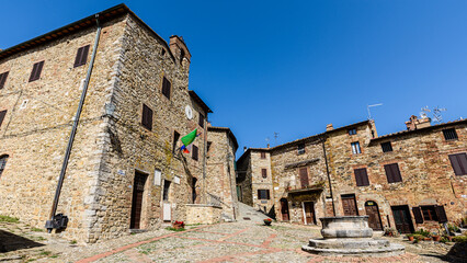 Castiglione D'Orcia, Toscana, via Francigena