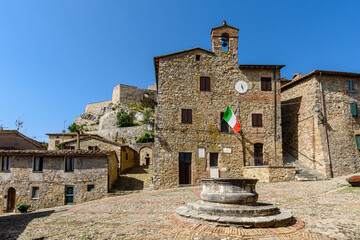 Castiglione D'Orcia, Toscana, via Francigena