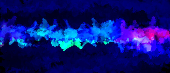 Fototapeta na wymiar abstract background with blue smoke