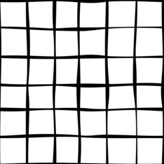 Seamless pattern. Mesh, hand drawn. Shades of gray.