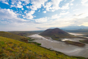 Turkey Konya crater lake, Lake Meke, Unfortunately the lake no longer exists because the lake is dry © SametGuler