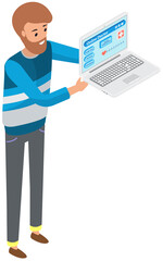 Online doctor modern medical application for remote consultations. Video call to doctor through app on smartphone. Telemedicine concept. Treatment chat, communication with medical worker and patient